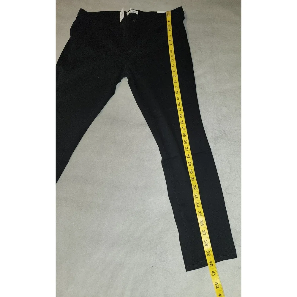 LOFT Women's Black Legging Pants Size 14 / 32 Skinny Stretch NWT